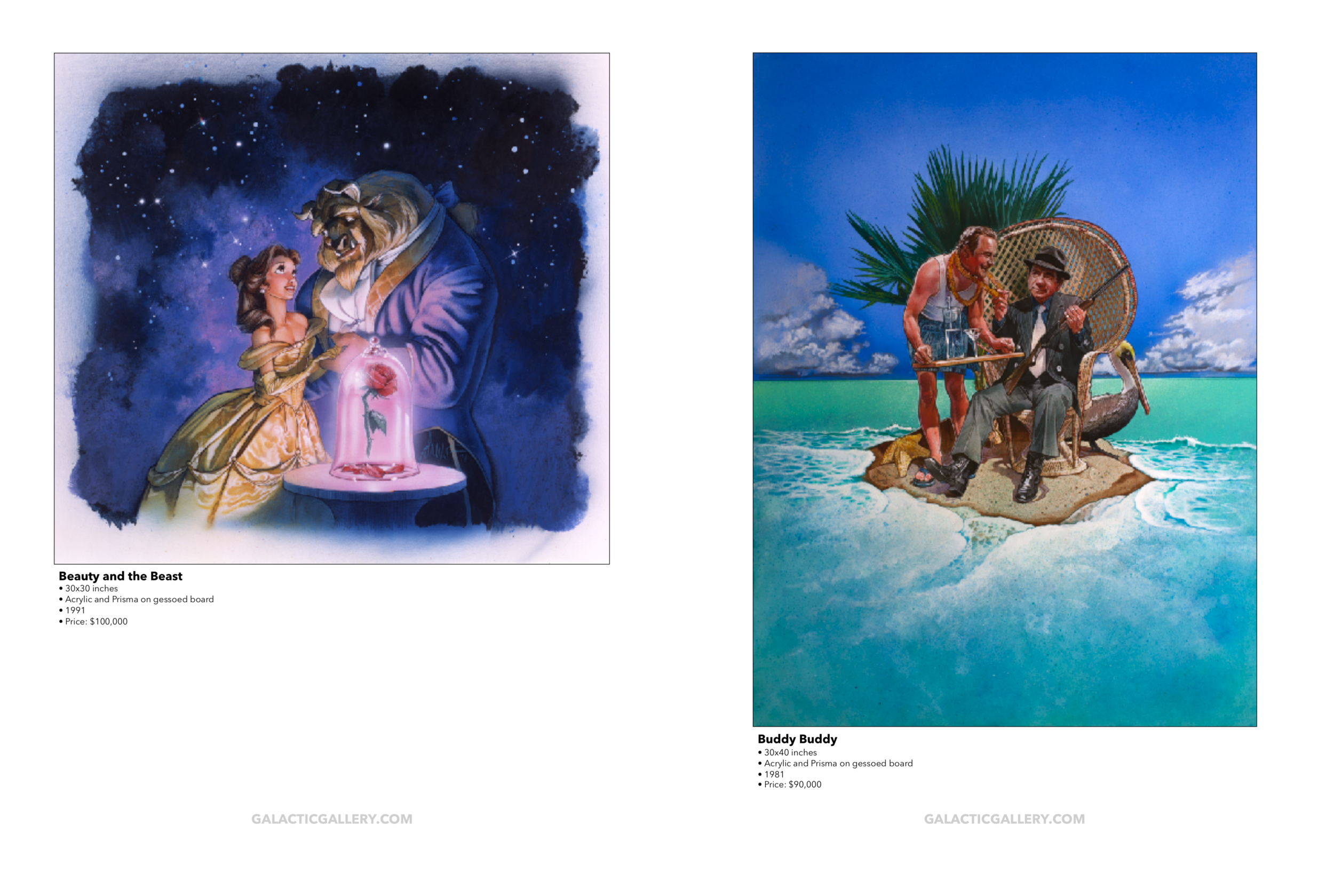 Drew Struzan Original Art Catalog Galactic Gallery