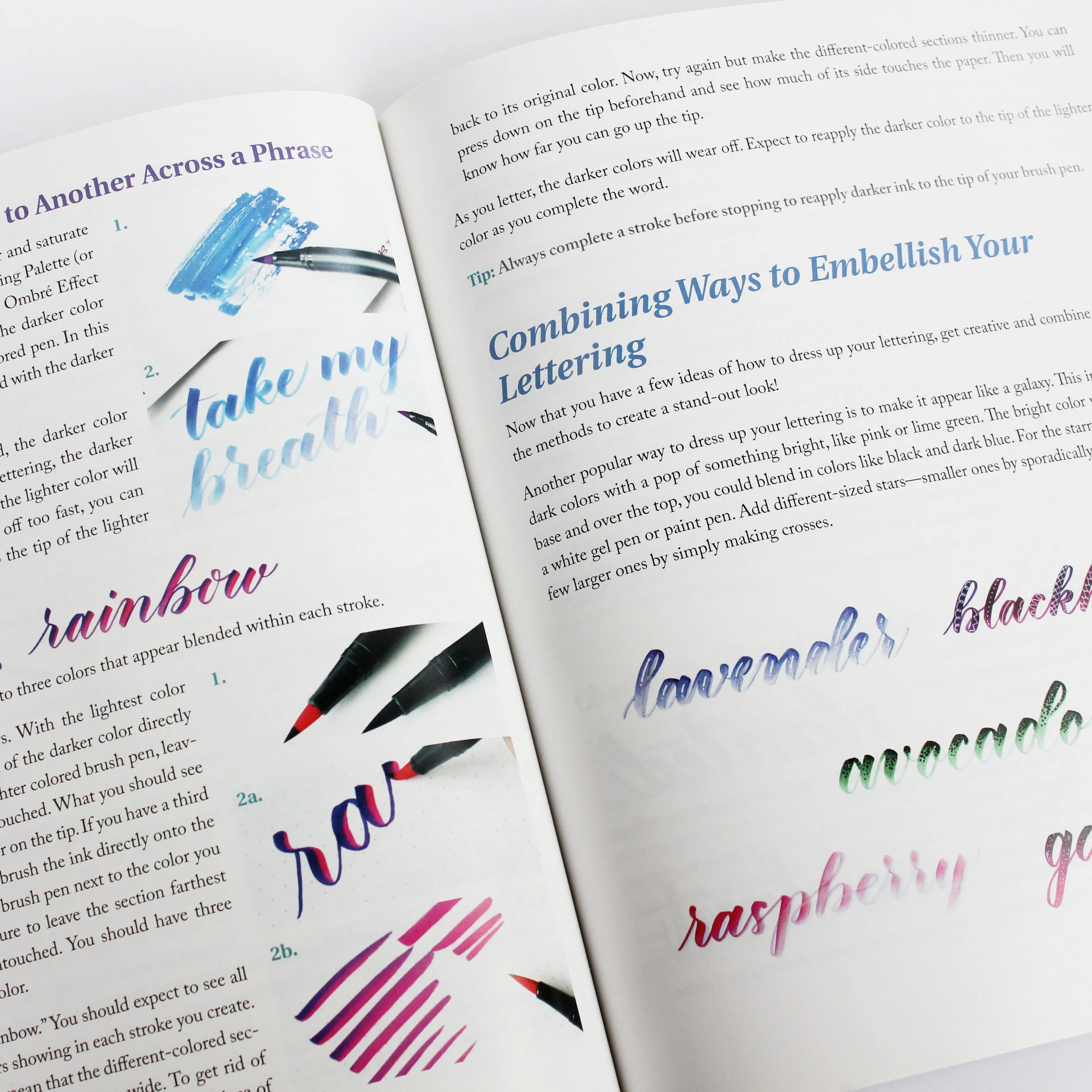 Brush Pen Lettering A Step By Step Workbook For Lettering