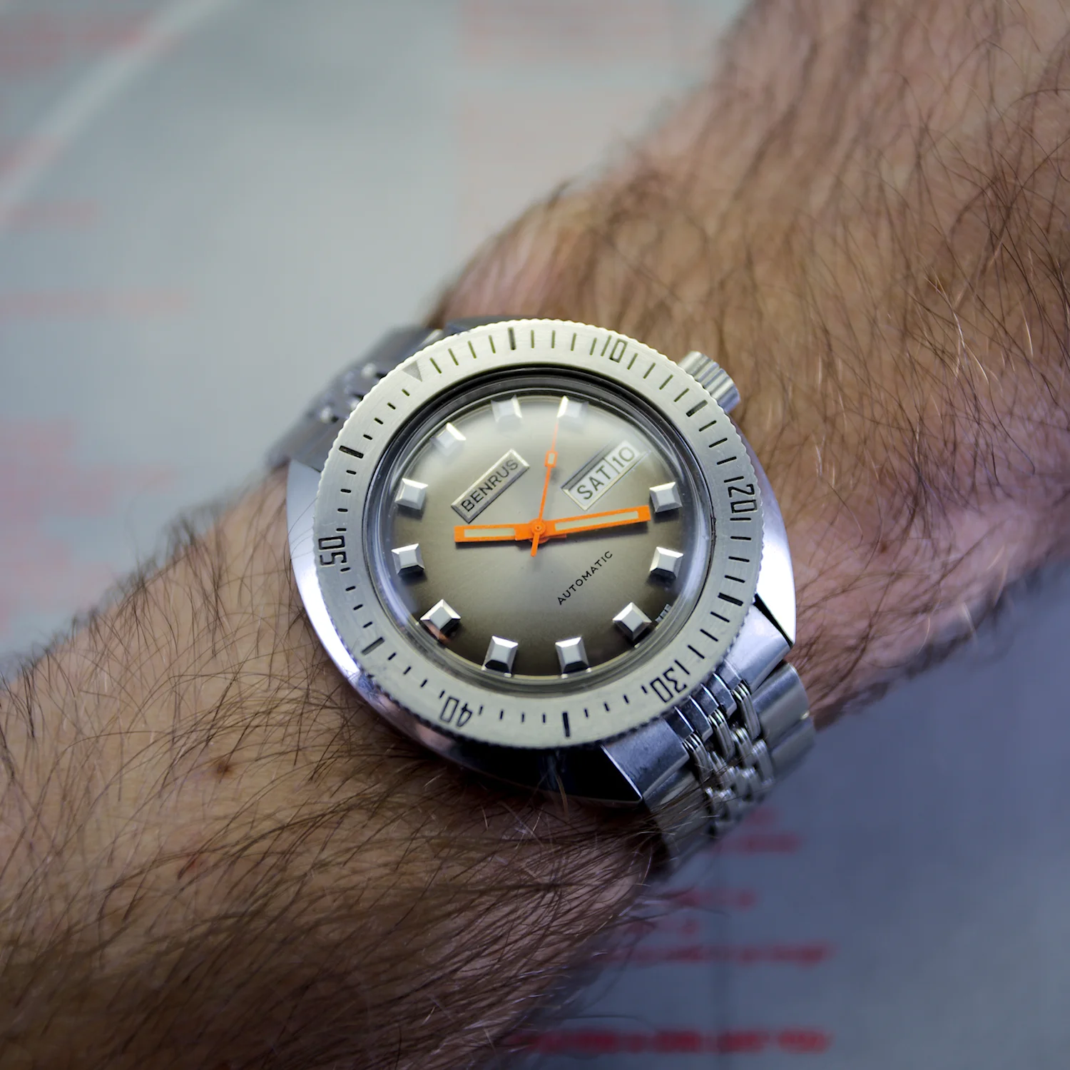 benrus dive watch