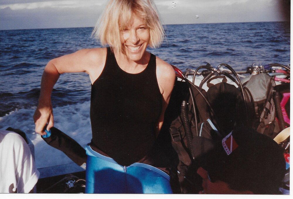 Polly Platt in Hawaii, 1990's | Photo courtesy of Sashy Bogdanovich.jpeg