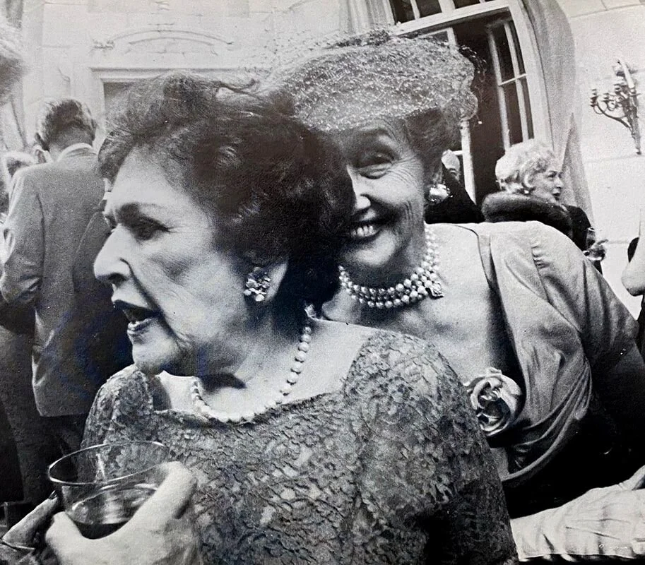 Hedda Hopper and Ingrid Bergman, 1959