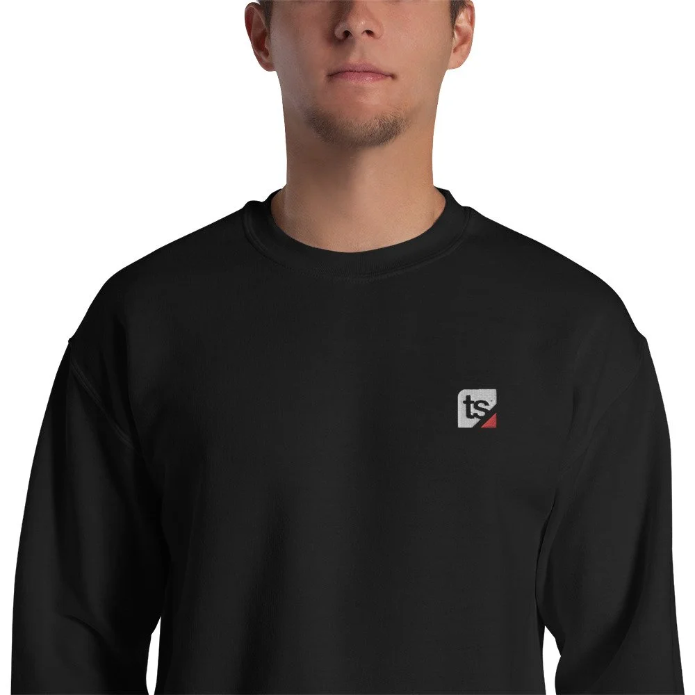 TS Corner Unisex Sweatshirt, Embroidered — Trackspec Autosports TS Corner Unisex Sweatshirt, Embroidered — Trackspec Autosports