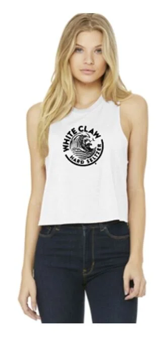 White Claw Cropped Tank Top (Ladies) — Robert Chick Fritz