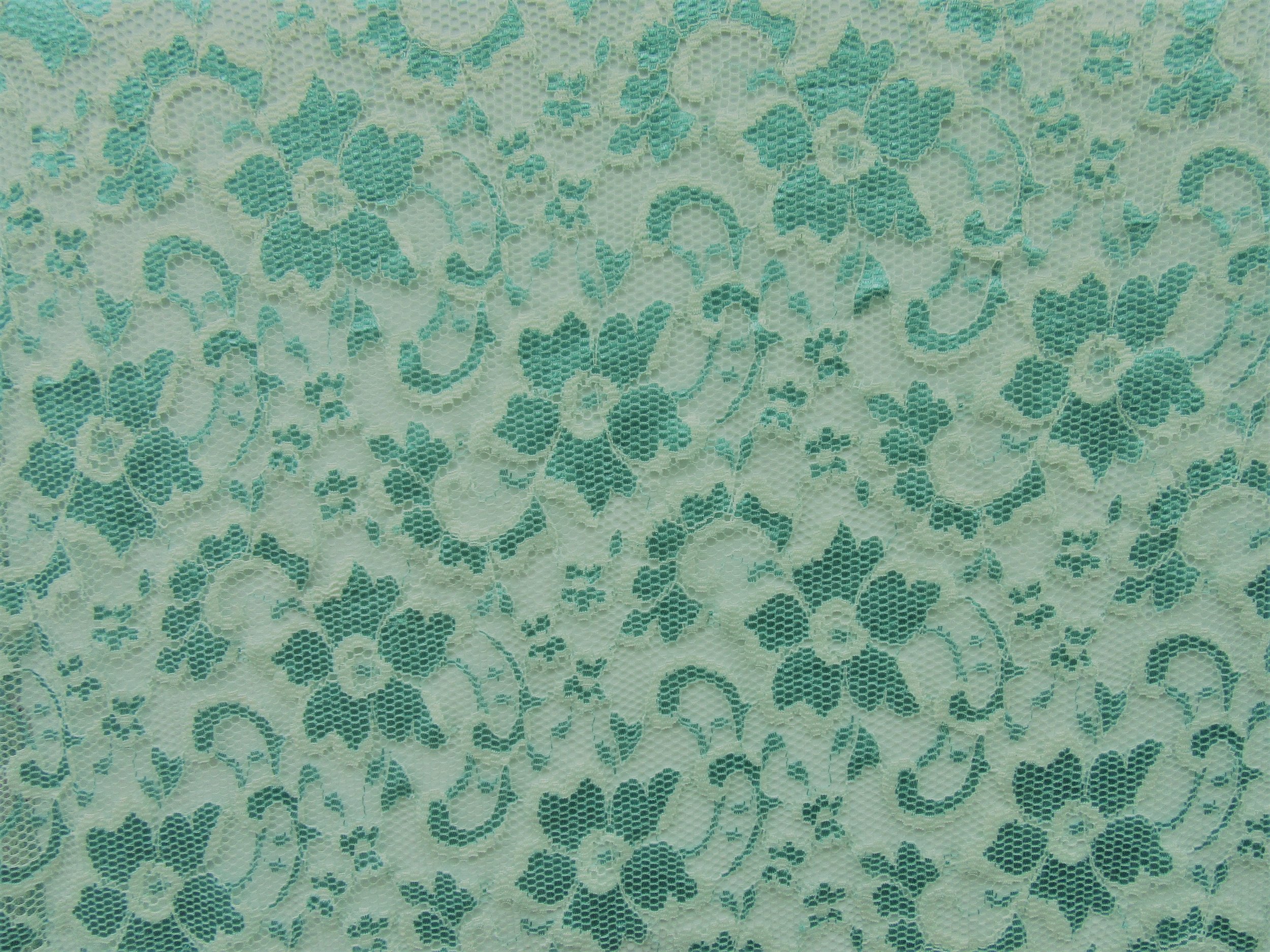 green stretch lace