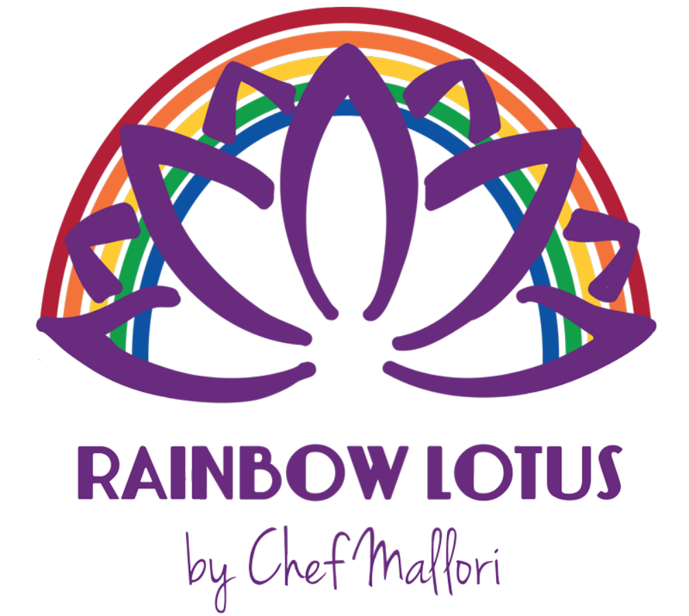 Rainbow Lotus by Chef Mallori