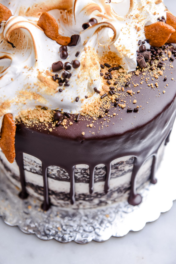 Give Me S Mores Cake Angel Food