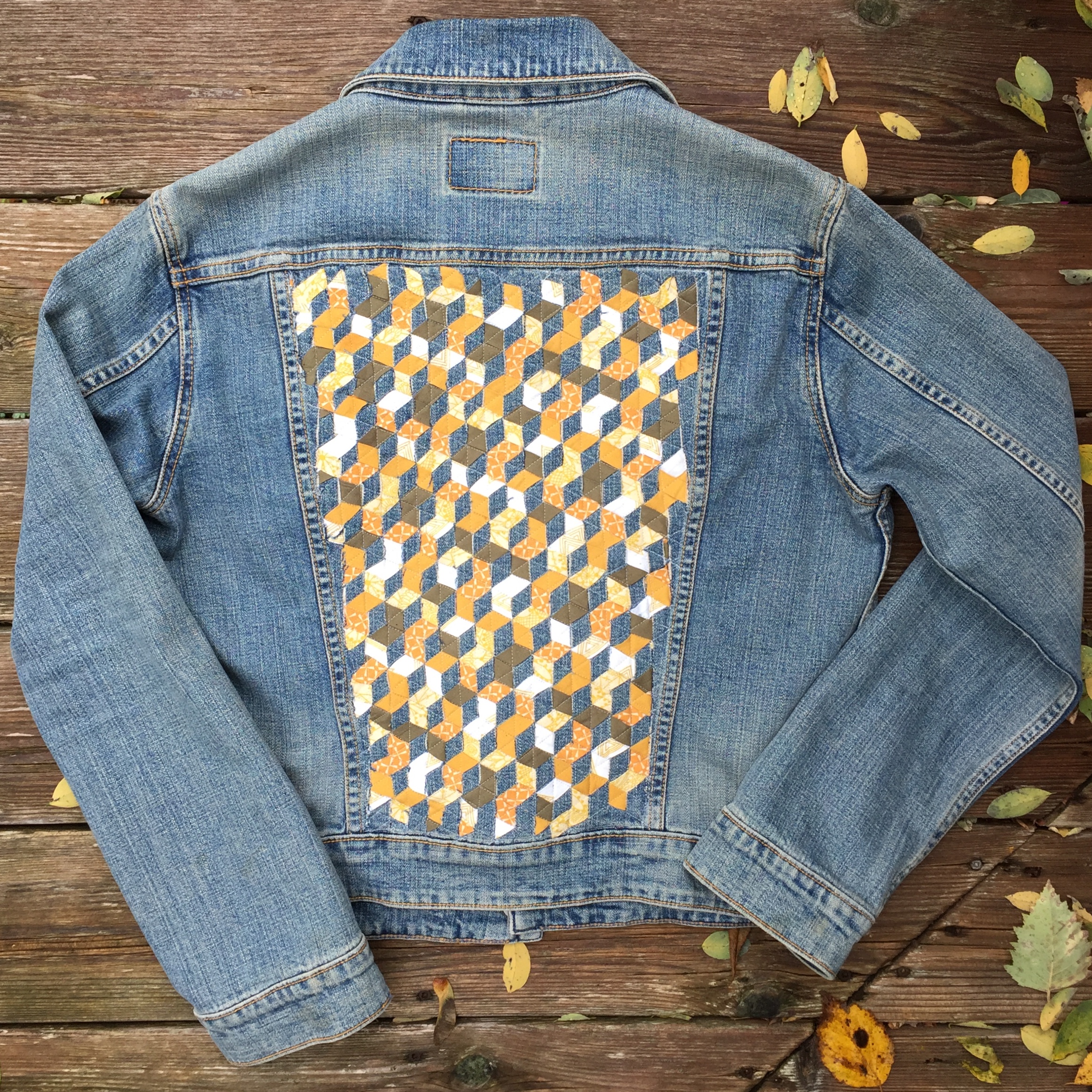 Upcycled Levi Strauss Jean夹克! 