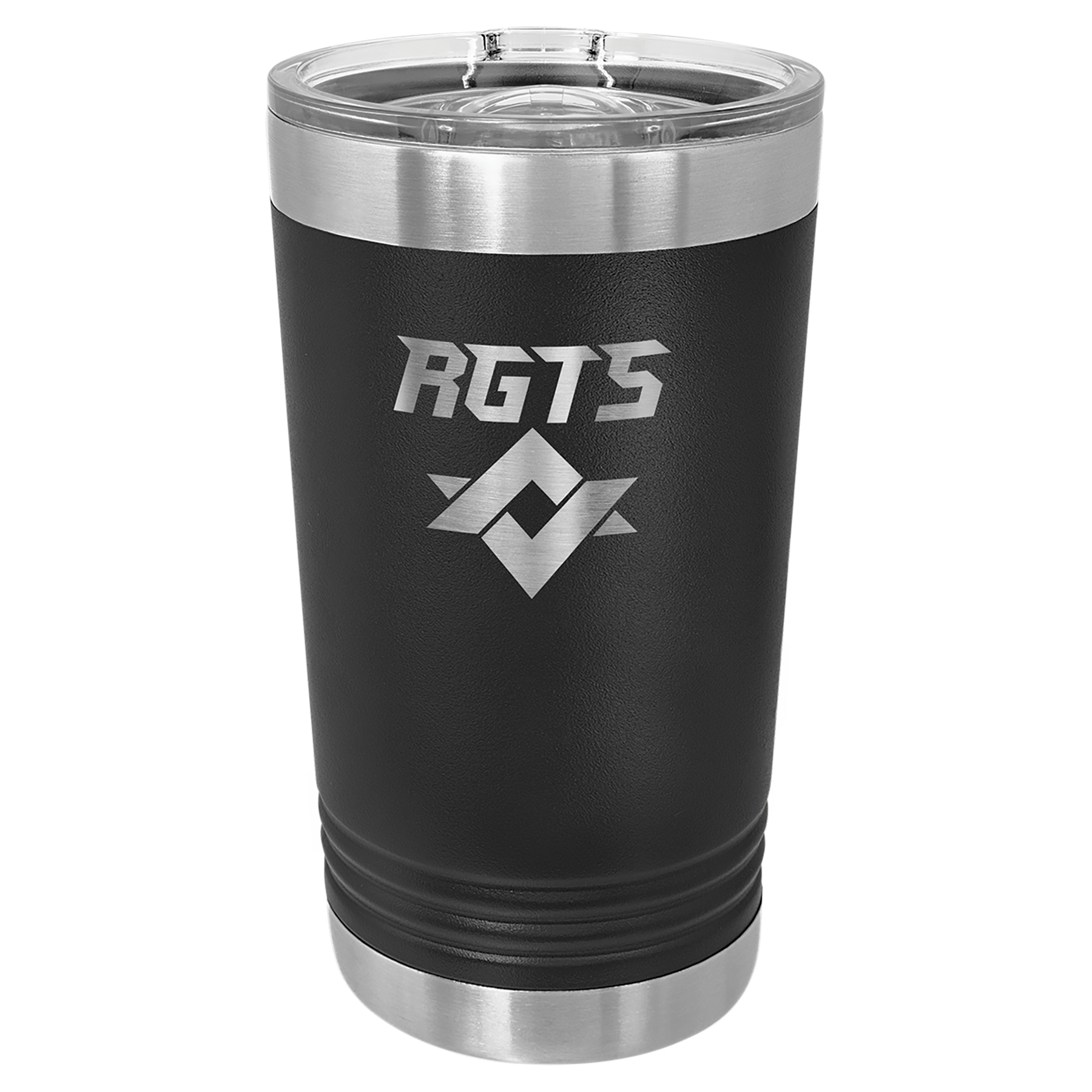 REAL YETI 18 Oz. Laser Engraved White Stainless Steel Yeti With