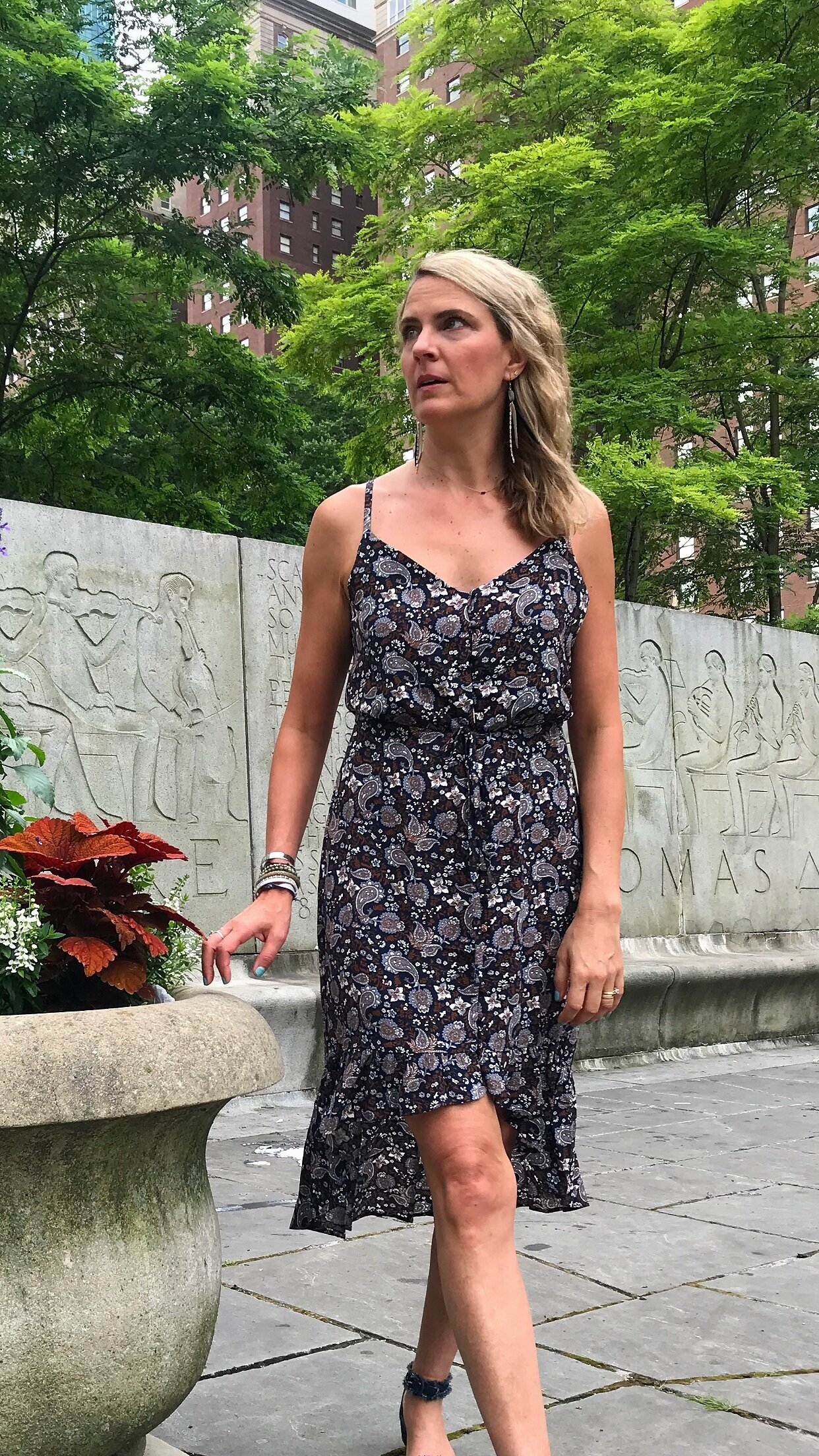 paisley sundress