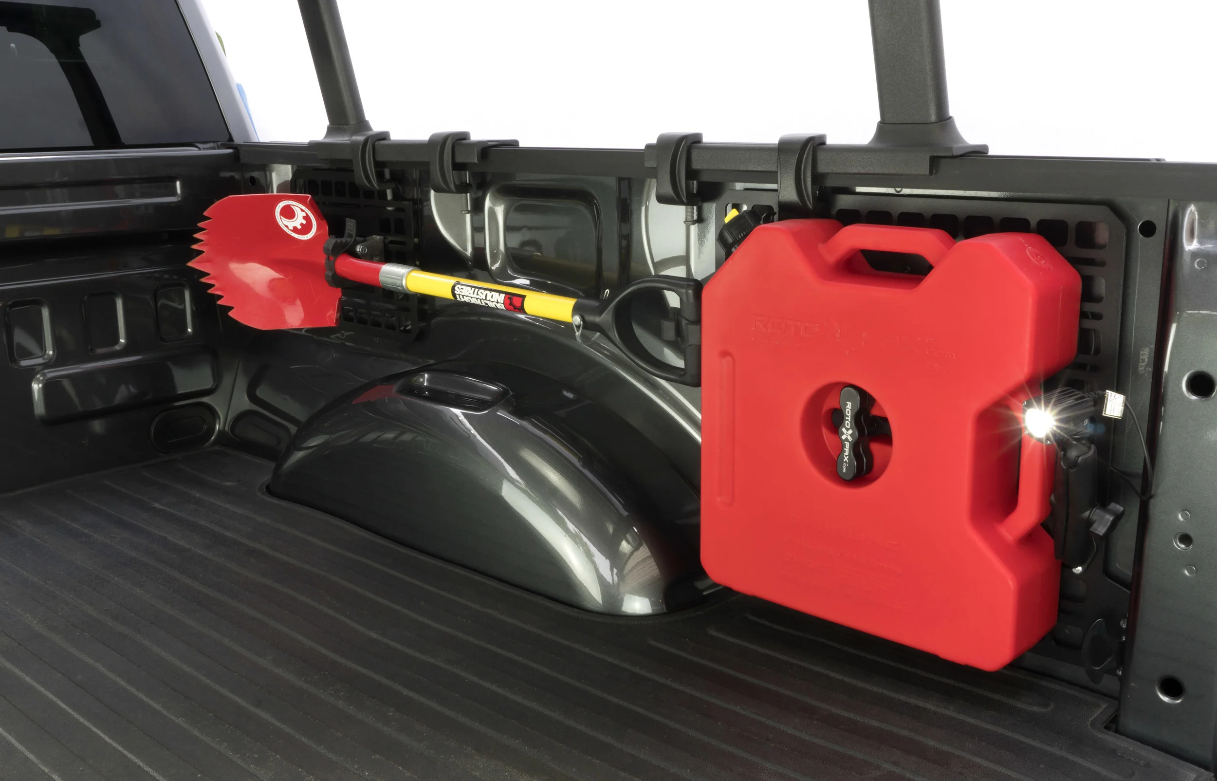 Builtright Industries Bedside Rack System 4 Panel Kit 2015 2020 Ford F 150 Builtright Industries