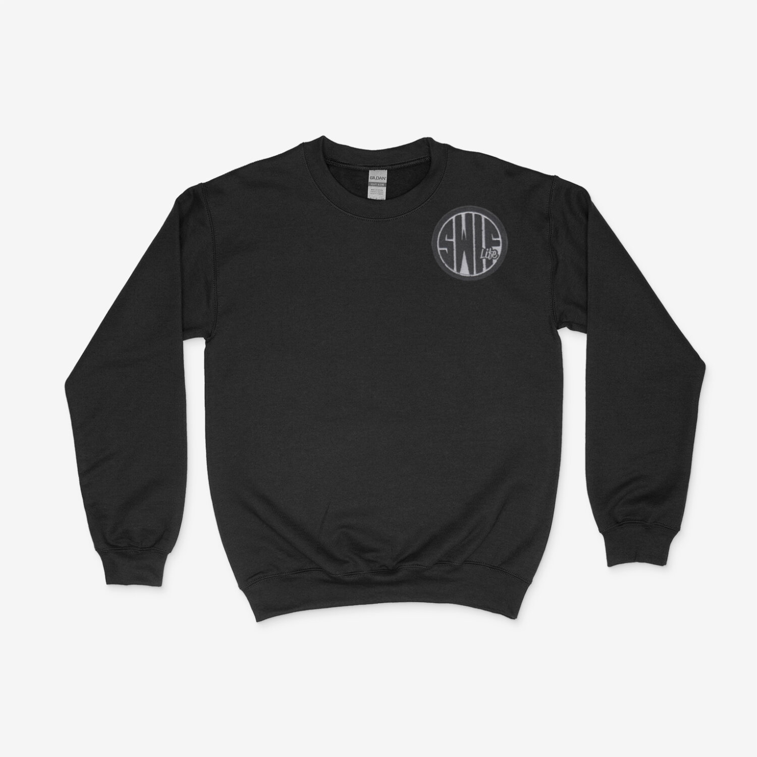 Chenille Logo Sweatshirt — SAY WHAT I FEEL