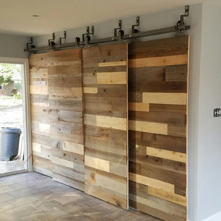 Reclaimed Stacked Barn Door Laelee Designs