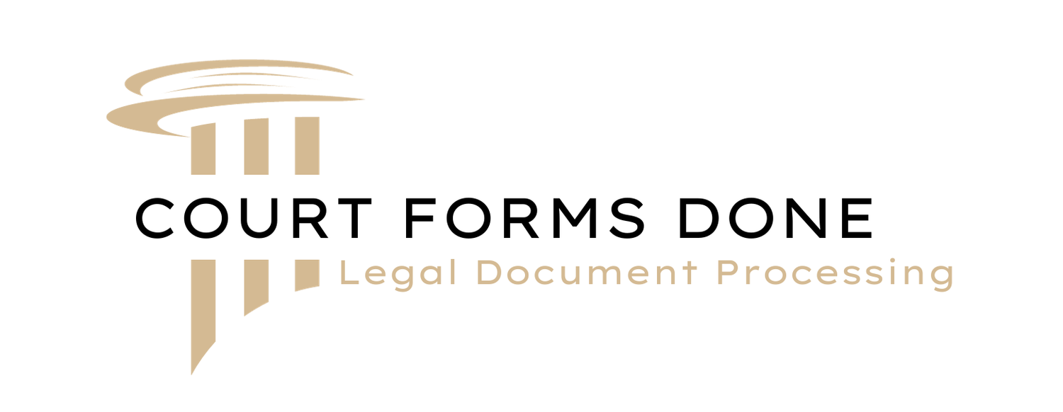 Court Forms Done