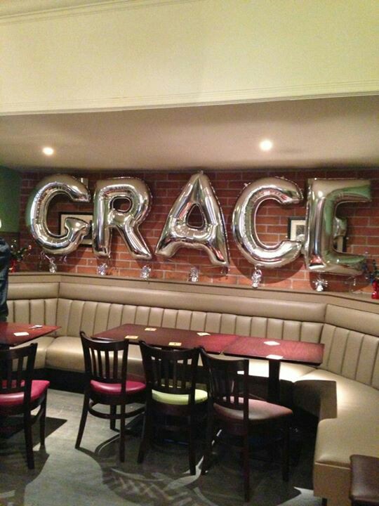jumbo letter balloons