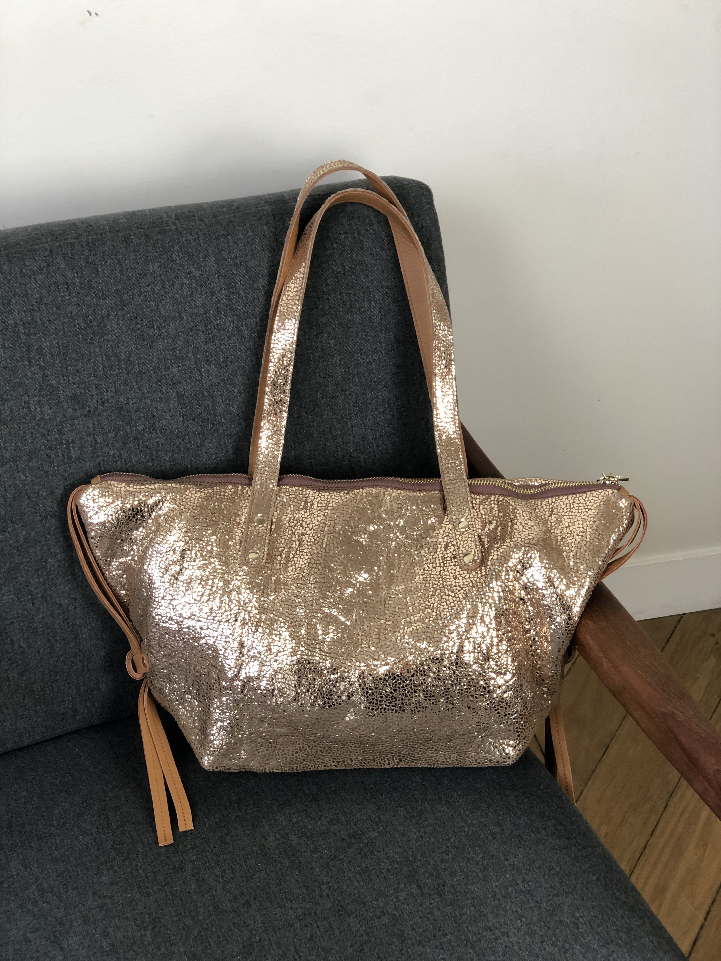 Sac doudou craie sale