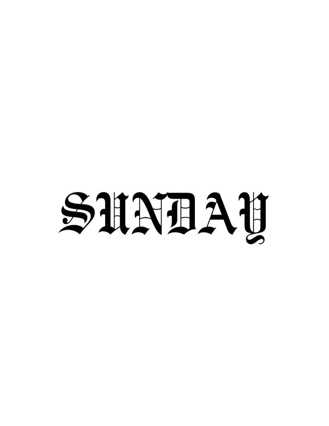    SUNDAY STORE