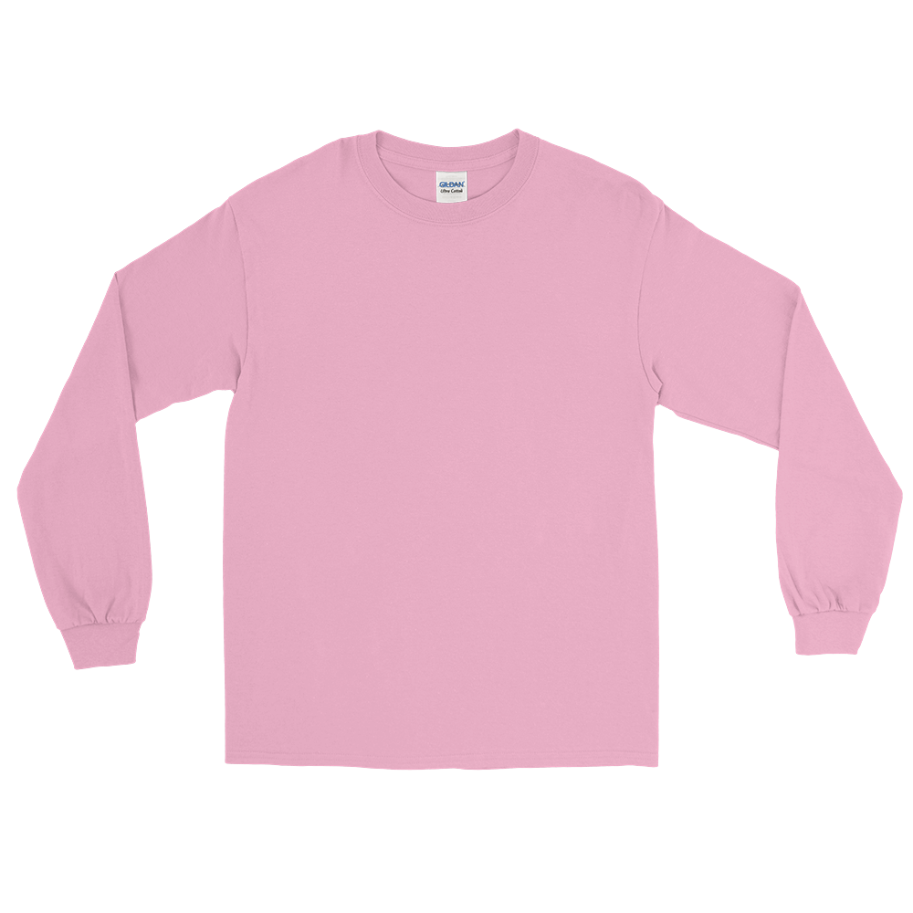 pink long sleeve shirt