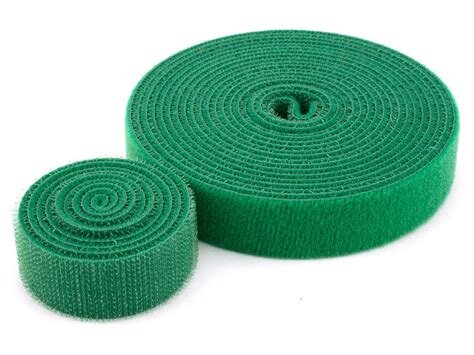 Velcro Brand 3/4 W x 8 L Hook-and-Loop Green Reclosable Fastener Strap,  900 pk. 176043