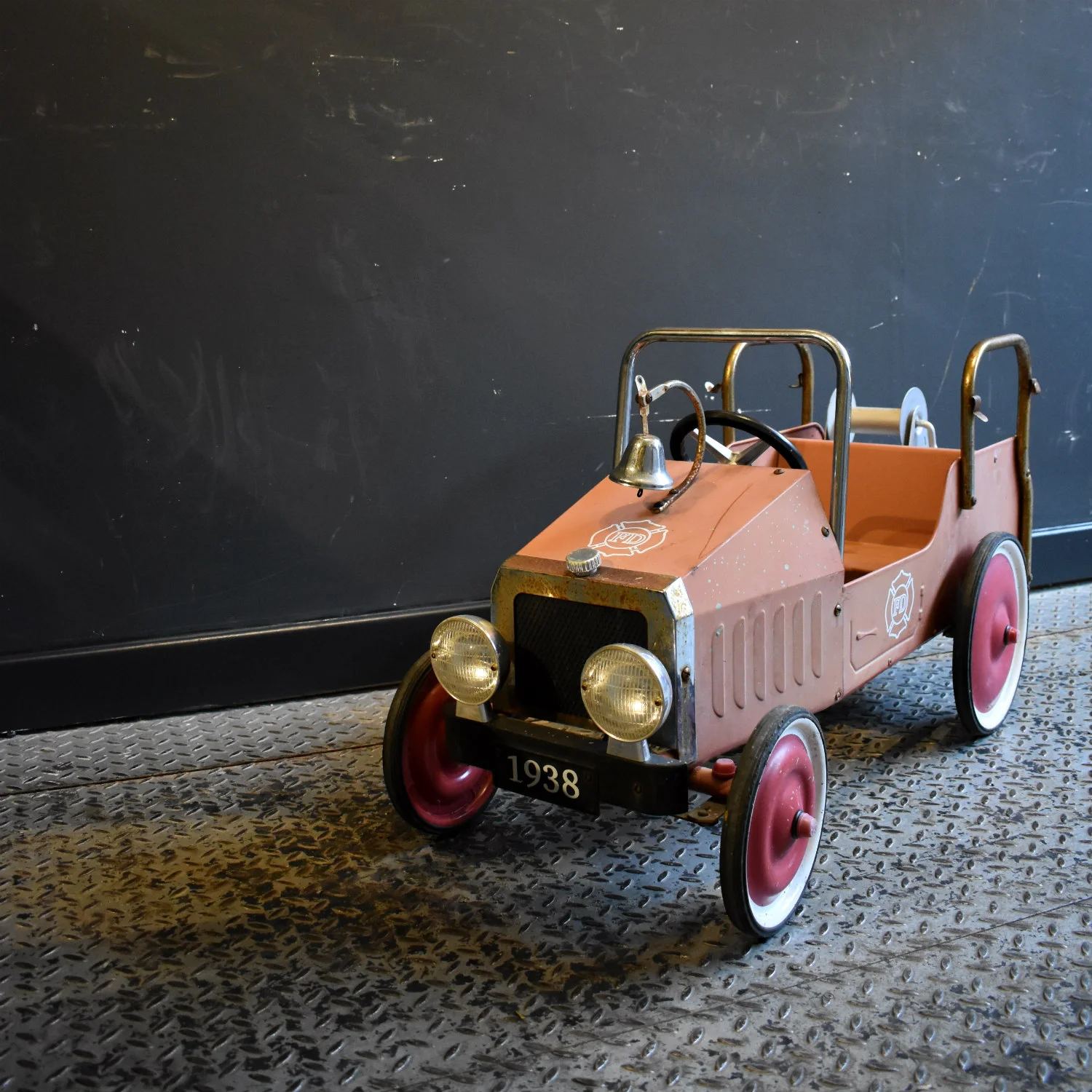 vintage buddy l fire truck