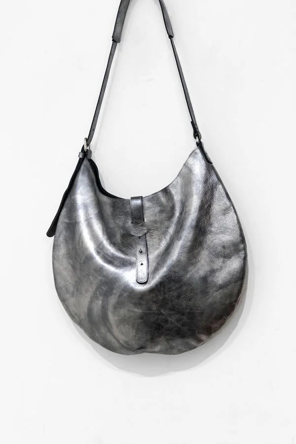 black silver cross body bag