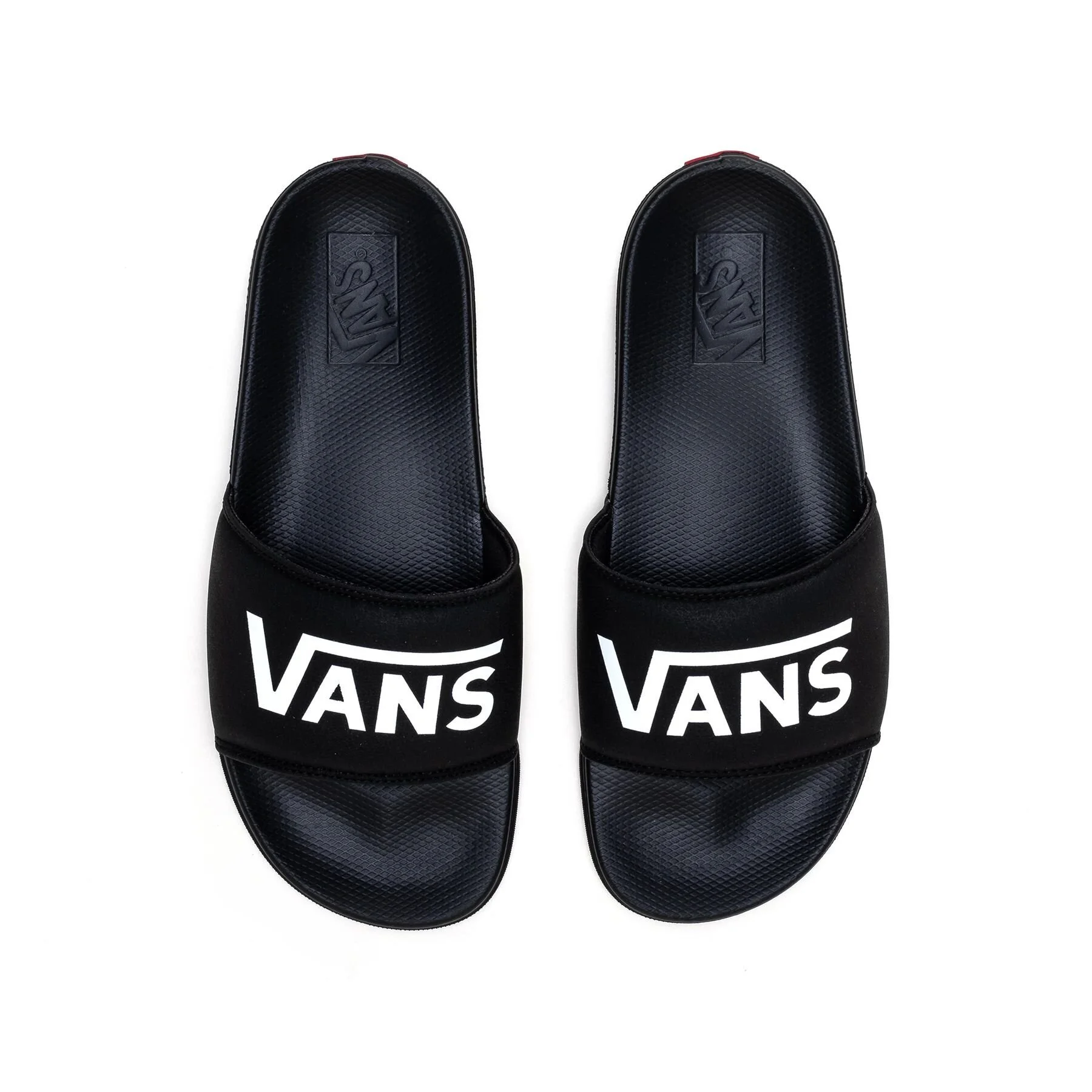 vans slide on sandalen