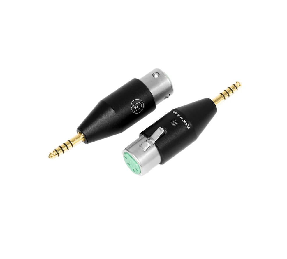 4.4mm / 4-pin XLR Balanced Adapters — Woo Audio 4.4mm / 4-pin XLR Balanced Adapters — Woo Audio