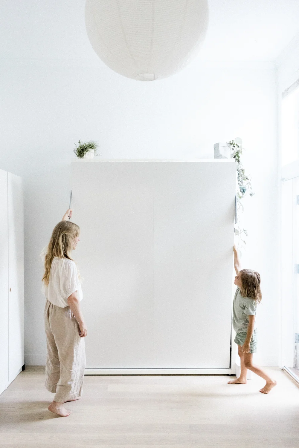 The den that became our bedroom. Photo by Amy Highton