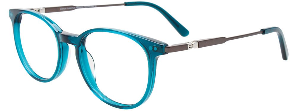 EasyClip EC667 frame with Turboflex temples Flexible eyewear for Children and petite fit Roberts Brown Opticians