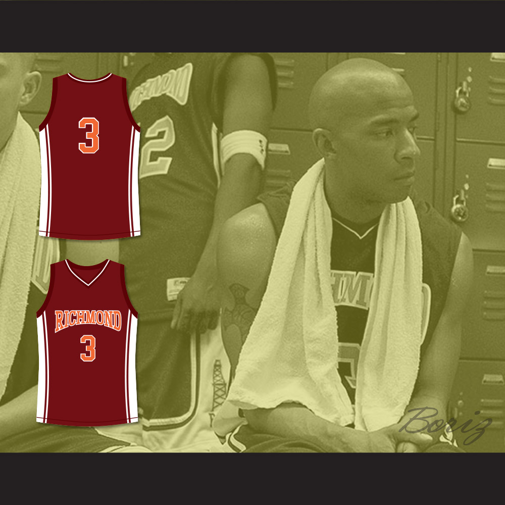 Jaron Worm Willis 3 Richmond Oilers Home Basketball Jersey Coach