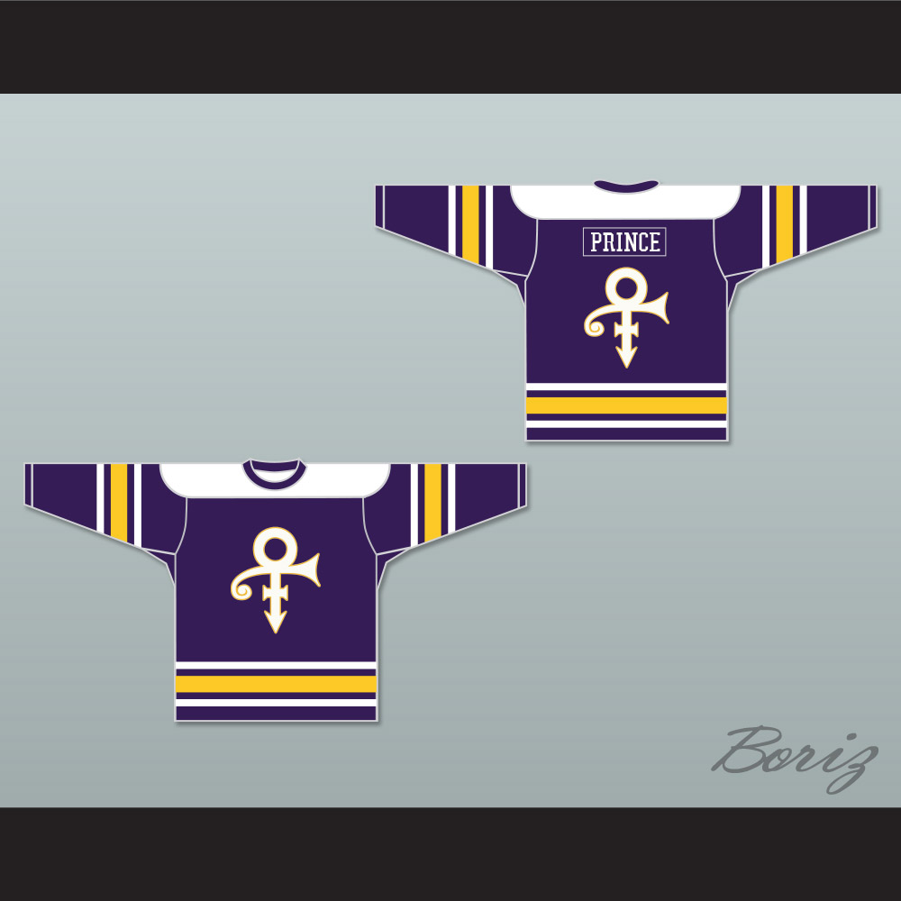 Prince Tribute Purple Hockey Jersey 