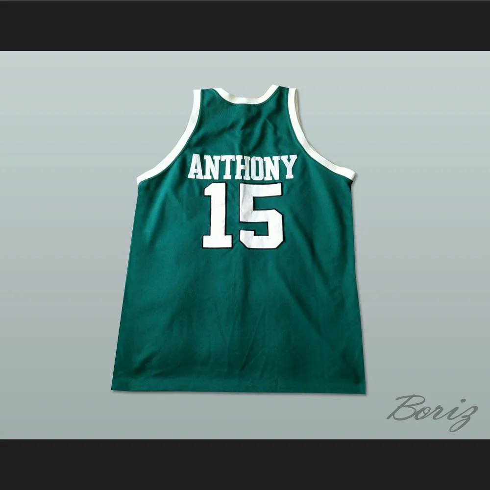 green carmelo anthony jersey