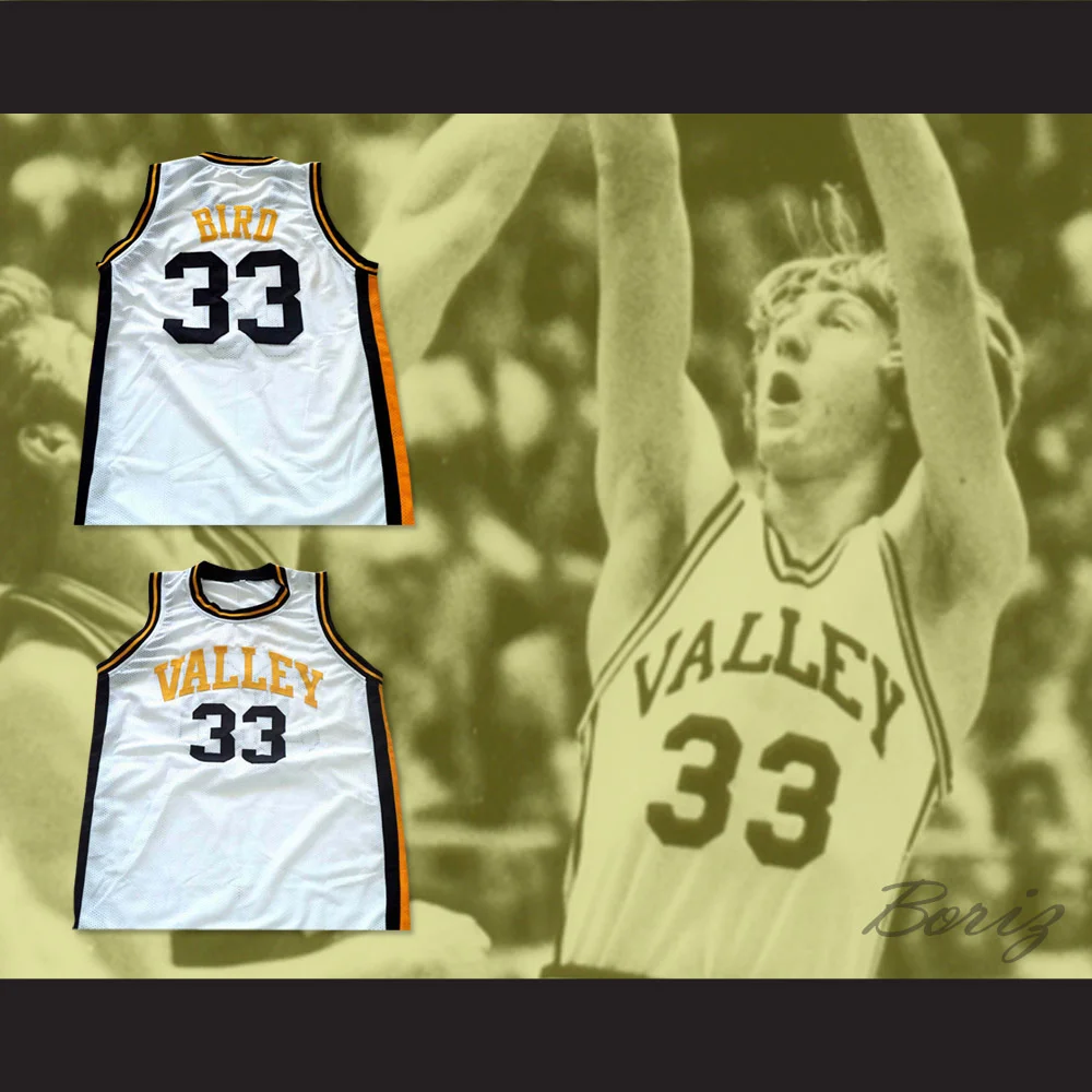 larry bird high school jersey