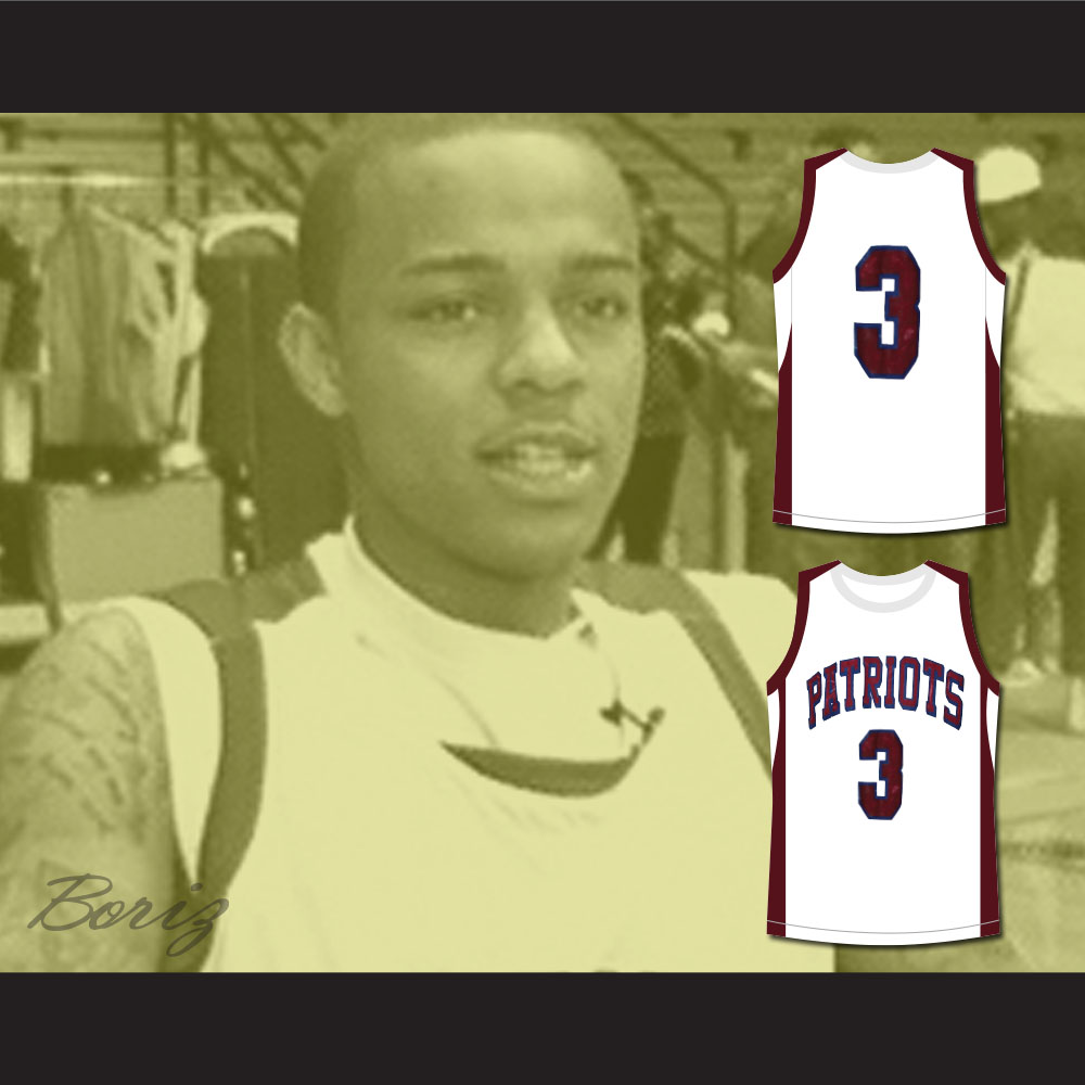 patriots basketball jersey