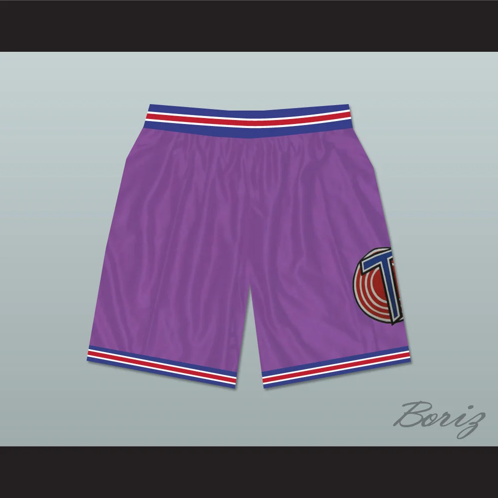 purple basketball shorts