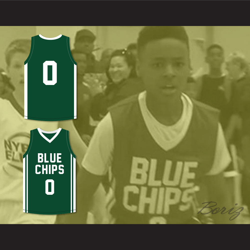 blue chips basketball jersey