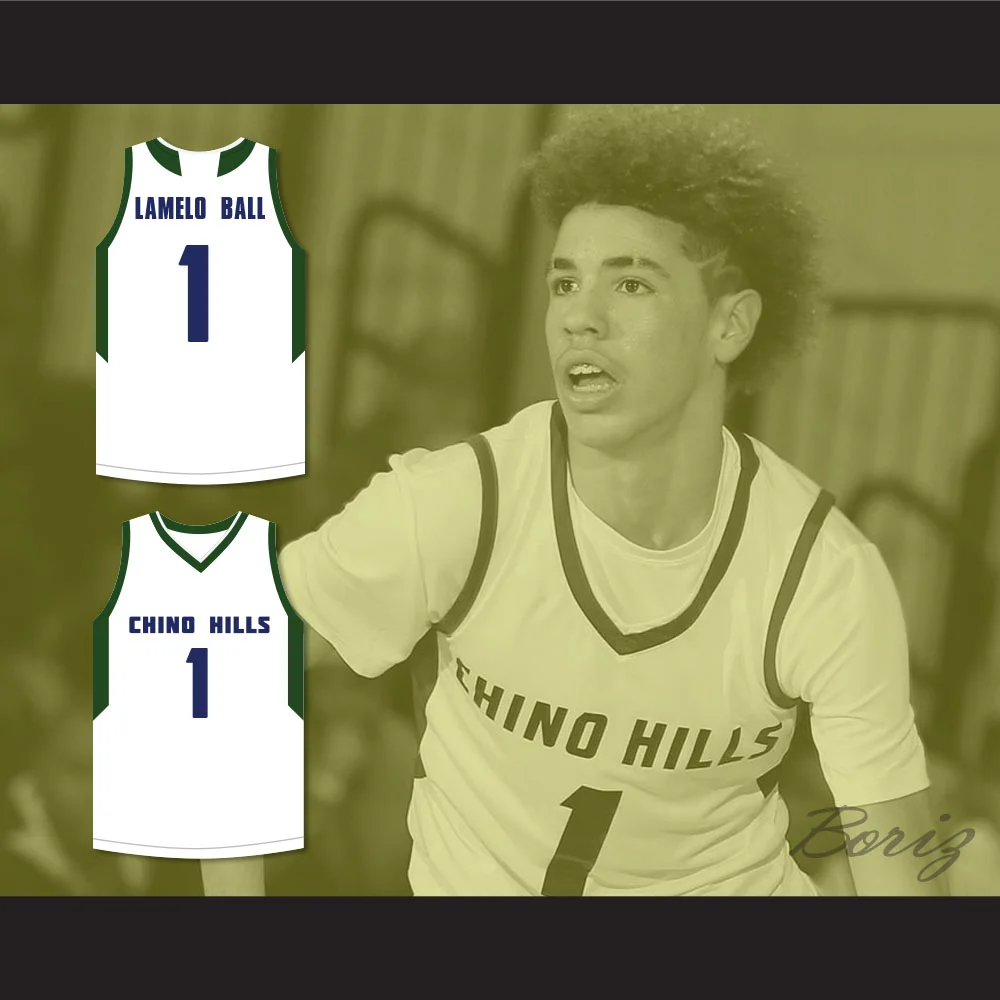 lonzo ball chino hills jersey