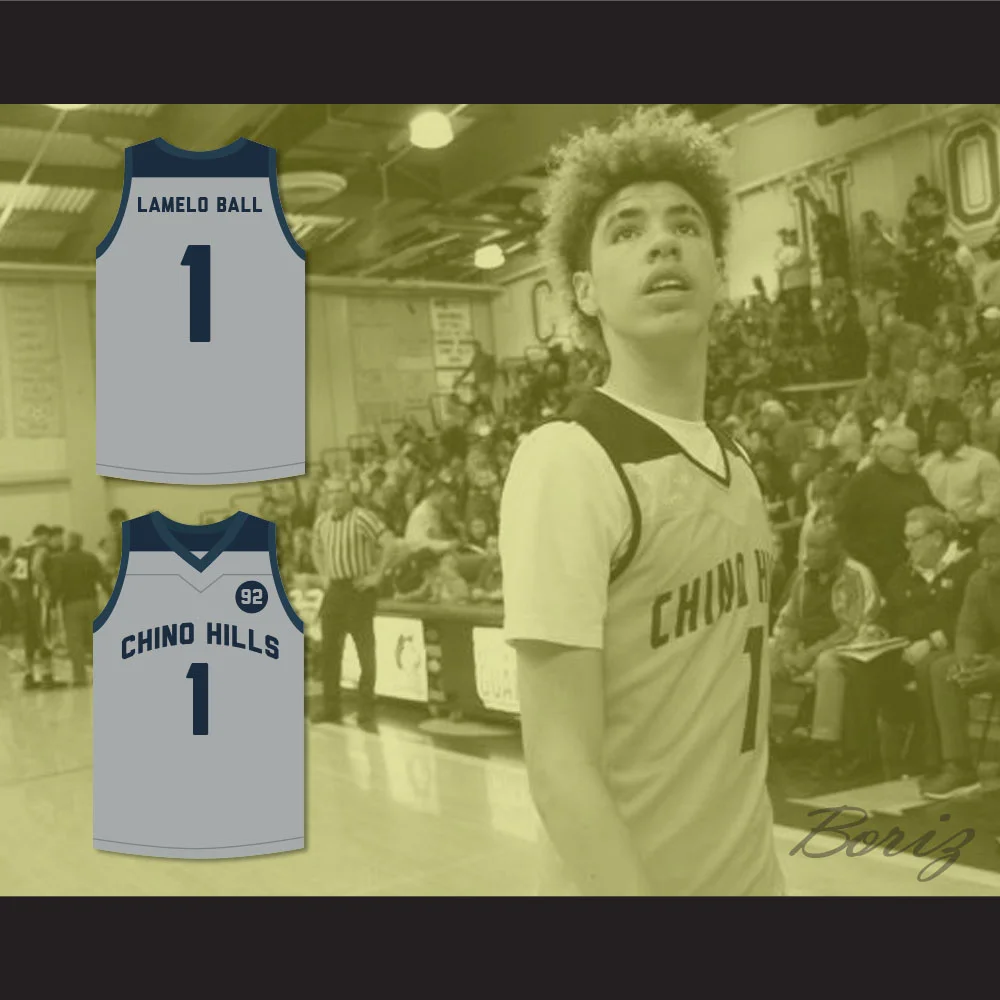 lonzo ball chino hills jersey