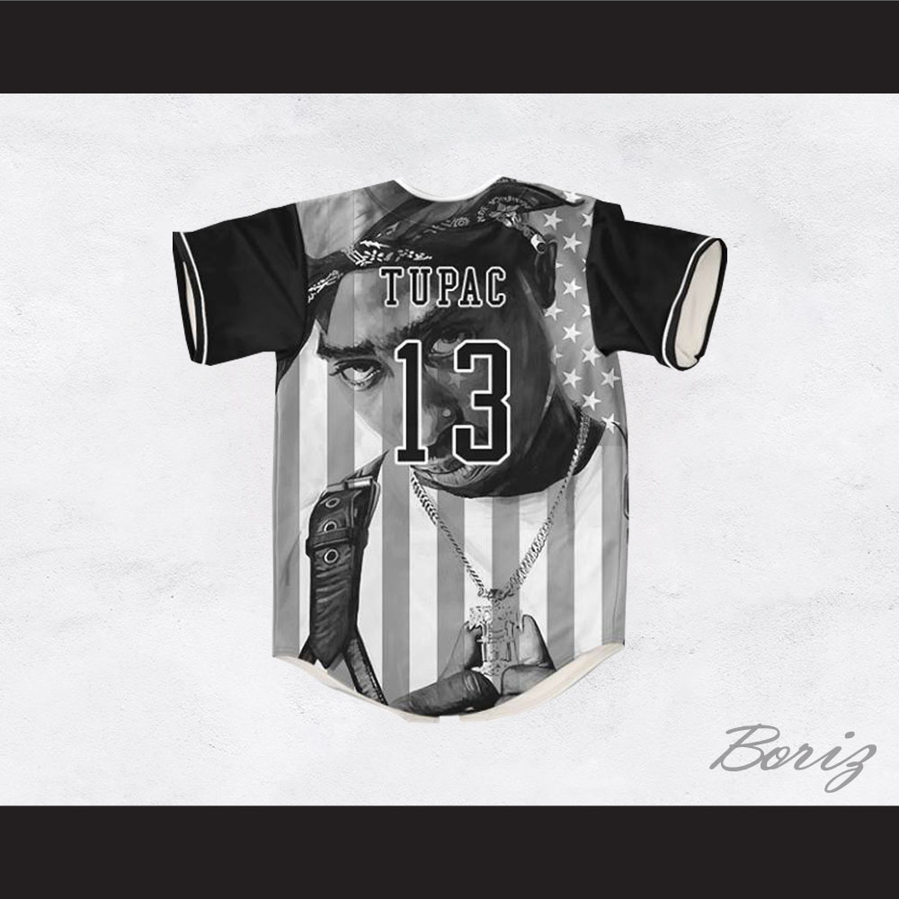 tupac baseball jersey