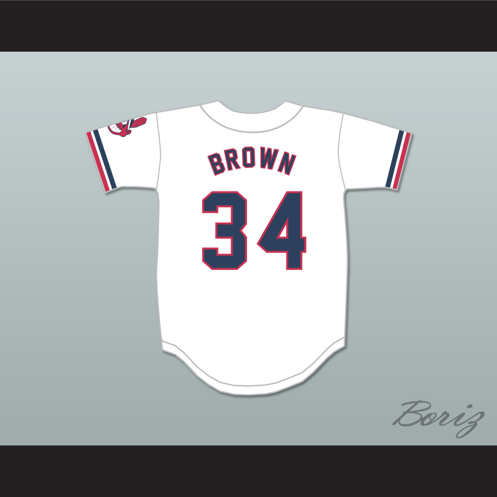 brown baseball jersey