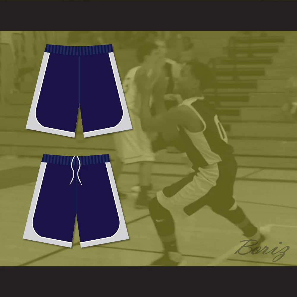 Liberty High School Dark Blue Basketball Shorts Amateur Boriz