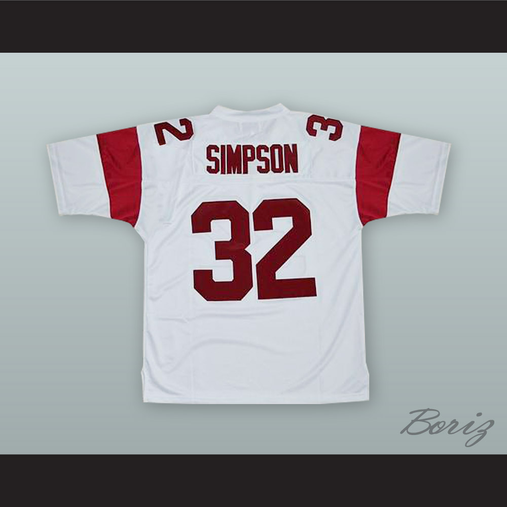 oj simpson football jersey