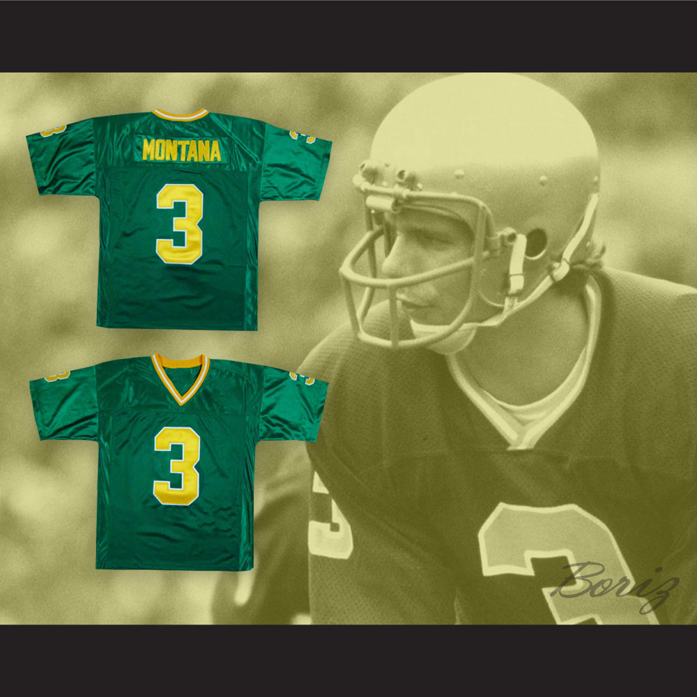 notre dame green jersey