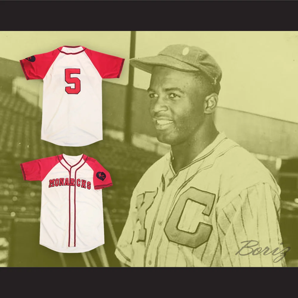 jackie robinson monarchs jersey