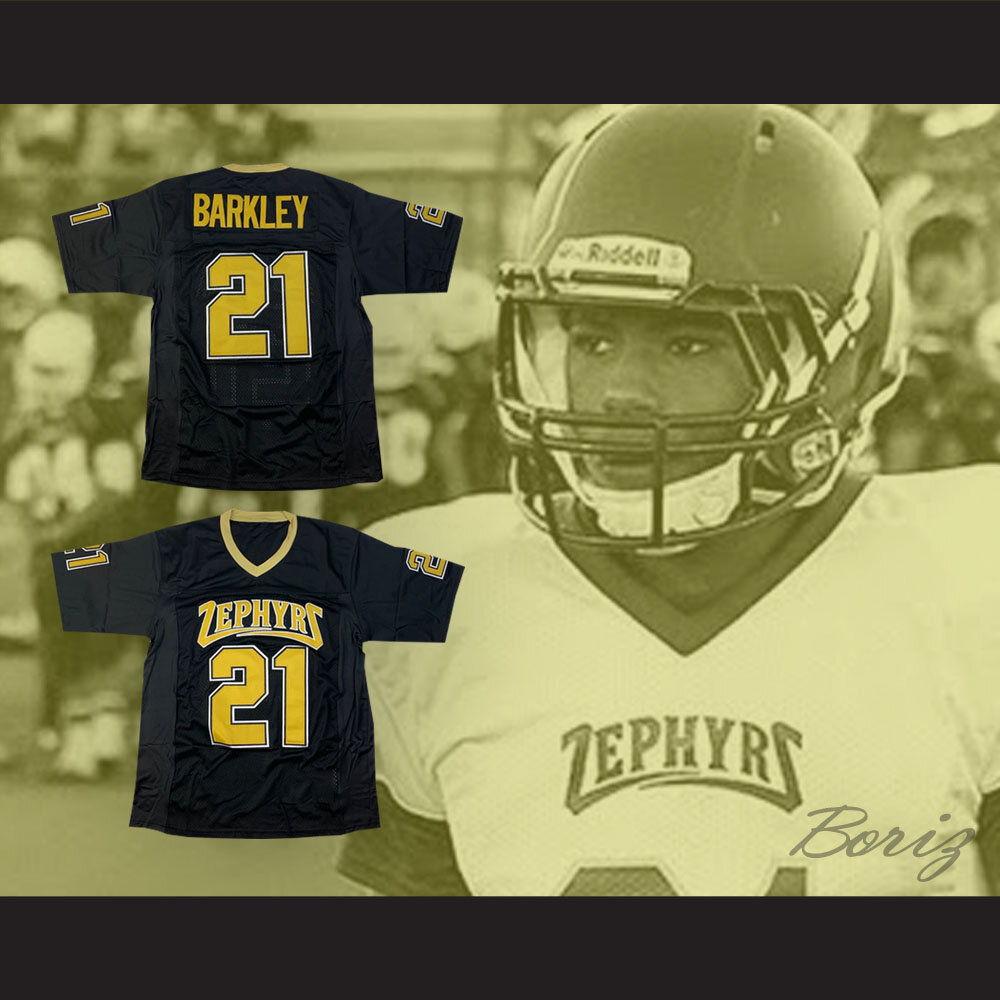Saquon Barkley 21 Whitehall High School Zephyrs Black Football