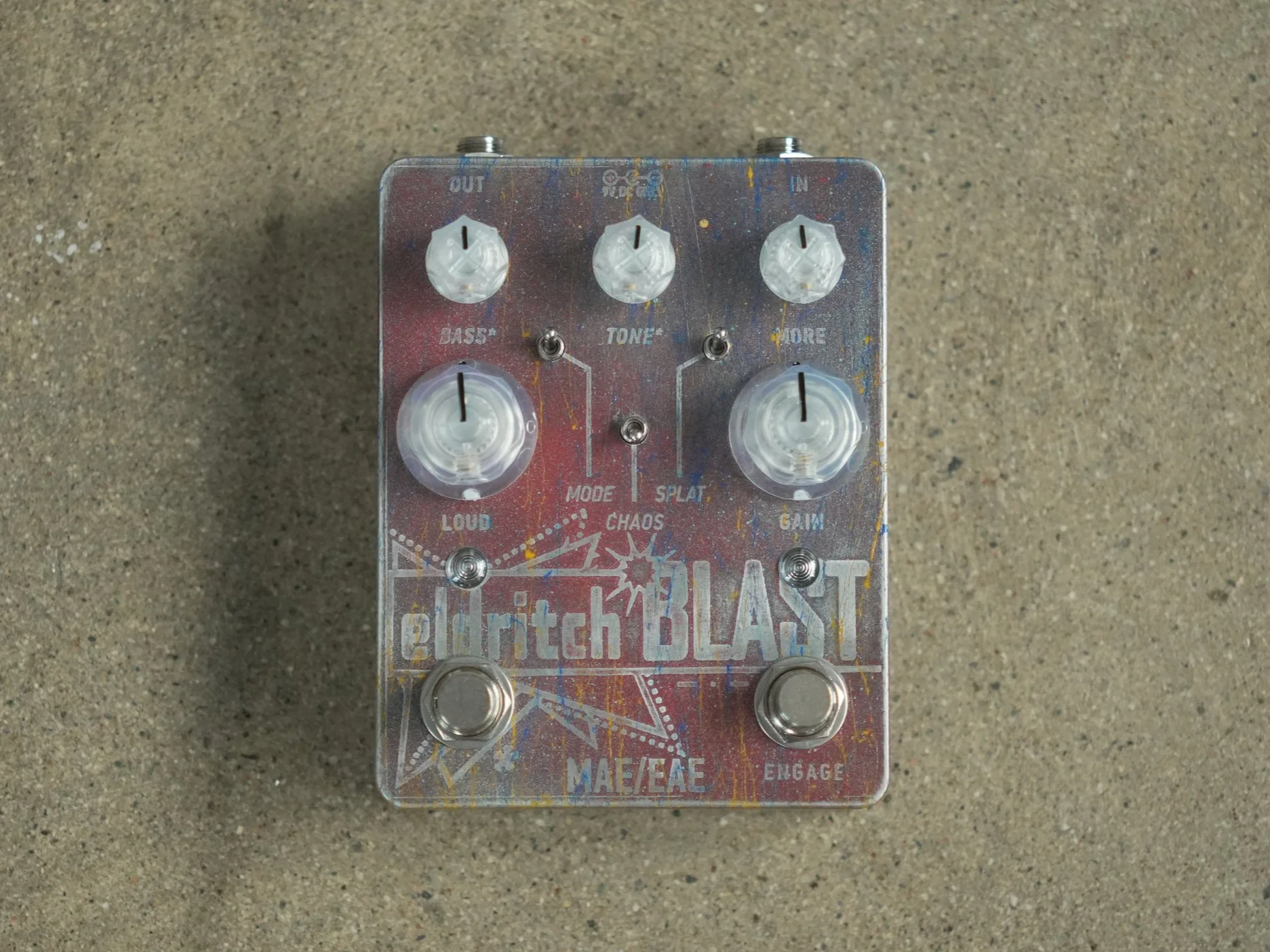 【FUZZ】Eldritch blast v3【EAE】 Electronic Audio Experiments x Mask Audio Electronics