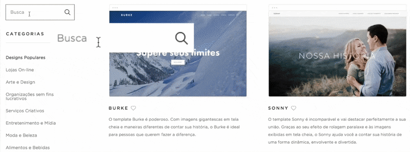 模板 search in Portugeuse