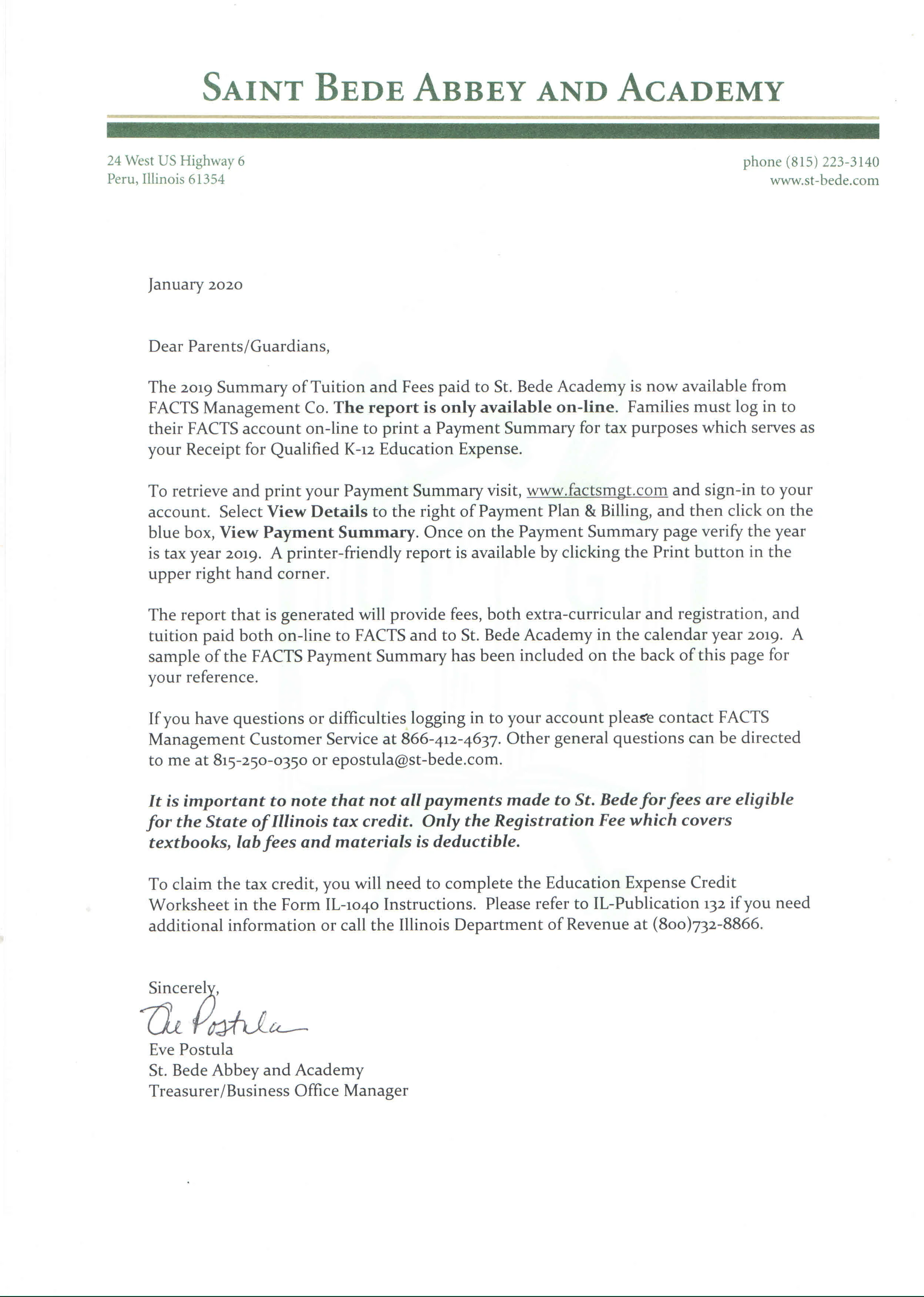 2019 Tax Summary Information Memo.jpg