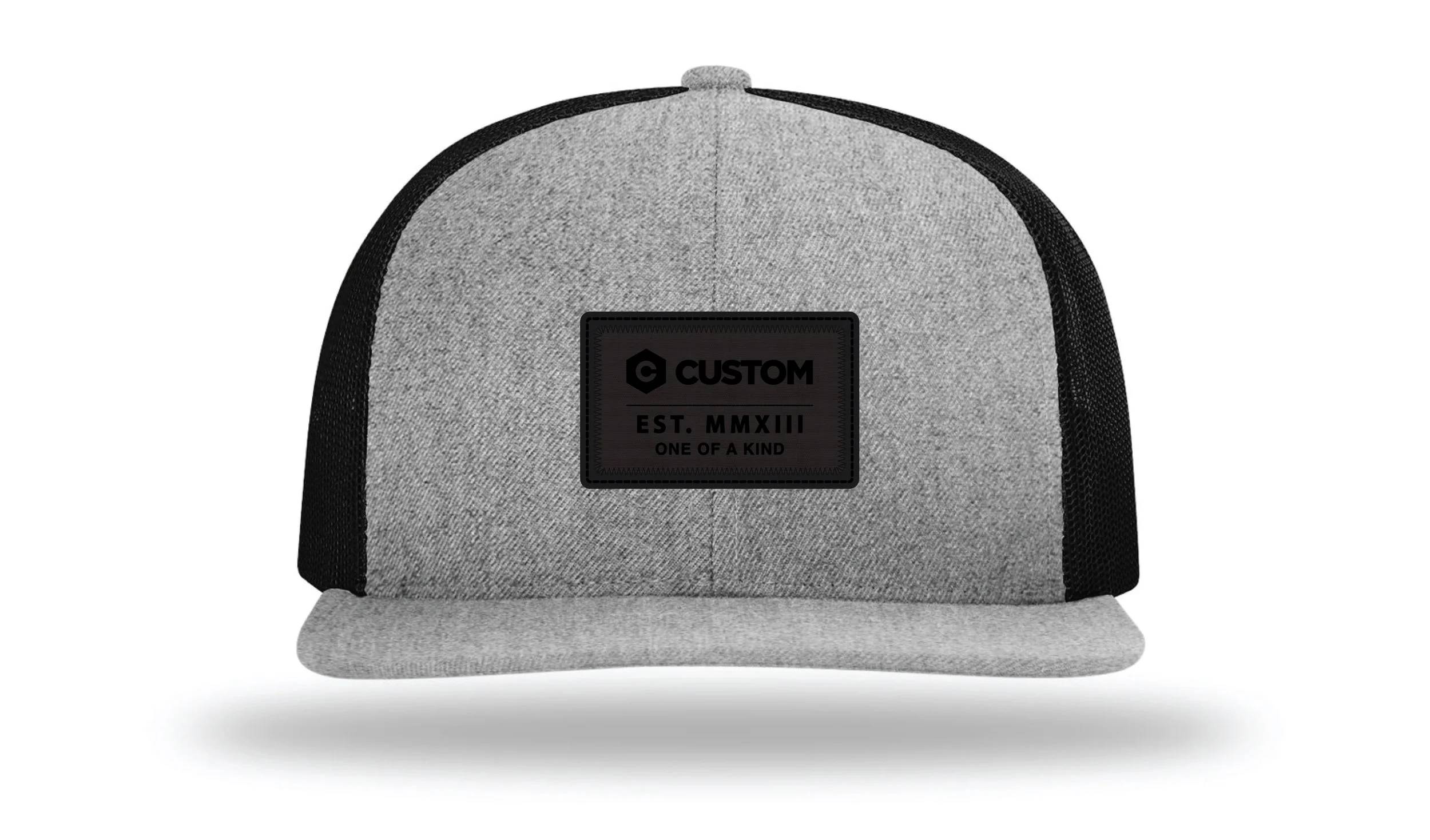 custom flat bill trucker hats