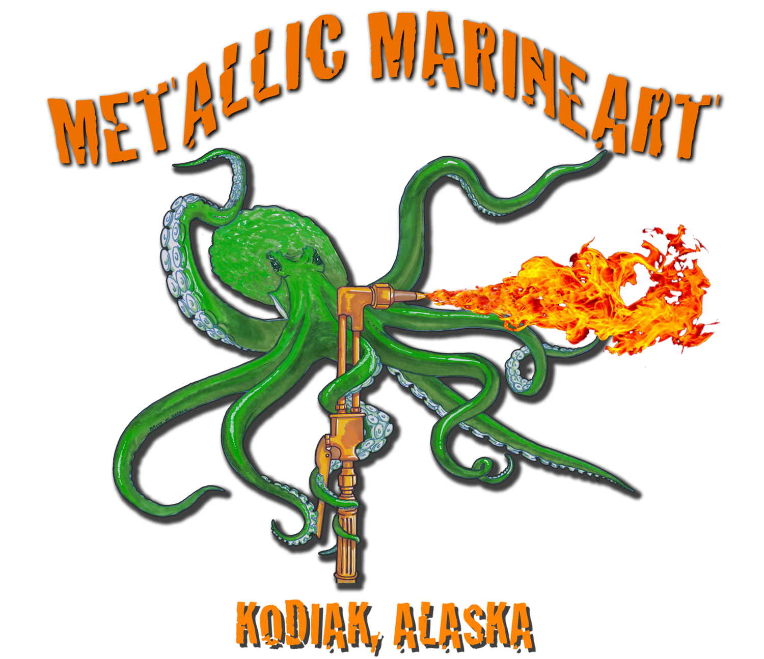 Metallic Marine Art
