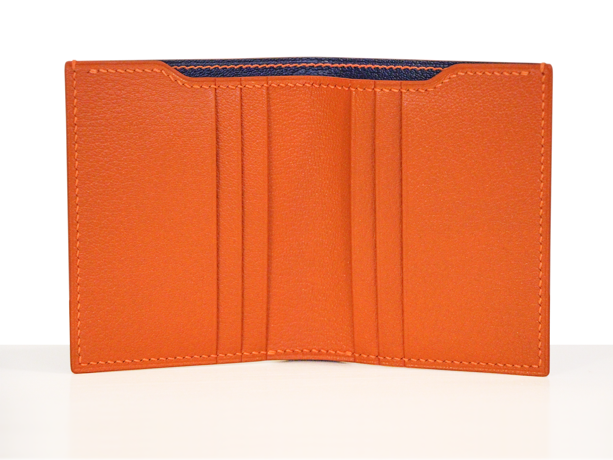 & - The Laurentius Sunset Blue Wallet Billfold Sergej — Orange